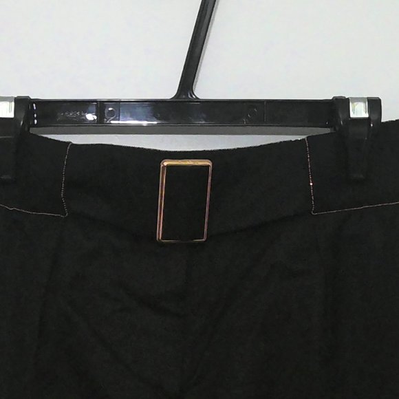 CHANEL; Size 38 Black Pants with fine Gold Detailing - Picture 8 of 9
